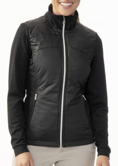 Daily Sports Ladies Brassie Long Sleeve Lightly Padded Golf Jackets - Black
