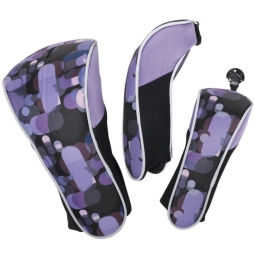 Glove It Ladies 3-Piece Set Golf Club Covers - Lavender Orb