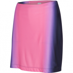 SPECIAL Greg Norman Ladies & Plus Size Costa 17" Pull On Golf Skorts - CATALONIA (Peony)
