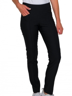 JoFit Ladies & Plus Size Full Length Slimmer Pants - Essentials (Black)