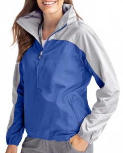 Cutter & Buck Ladies & Plus Size Charter Eco Recycled Anorak Golf Jackets - Assorted Colors