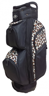Naples Bay Ladies CT Lite Print Cart Golf Bags - Leopard