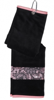 Glove It Ladies Golf Towels - Rose Lace