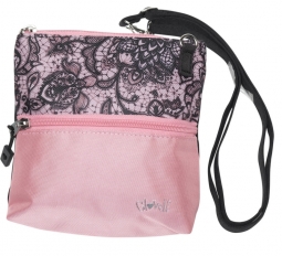 Glove It Ladies 2-Zip Convertible Cross-body Bags - Rose Lace