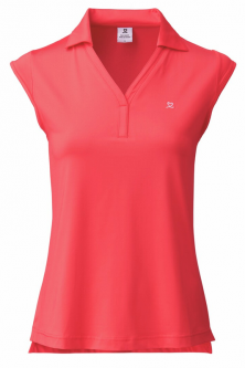 Daily Sports Ladies & Plus Size ANZIO Sleeveless Golf Polo Shirts - Mandarine