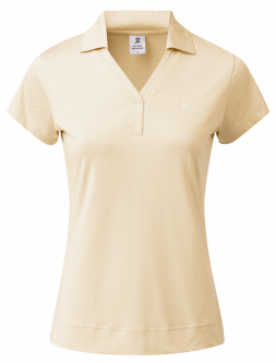 Daily Sports Ladies & Plus Size ANZIO Cap Sleeve Golf Polo Shirts - Macaron