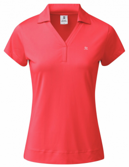 SPECIAL Daily Sports Ladies & Plus Size ANZIO Cap Sleeve Golf Polo Shirts - Mandarine