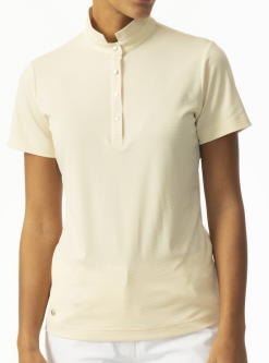 Daily Sports Ladies & Plus Size NANCE Short Sleeve Golf Shirts - Macaron