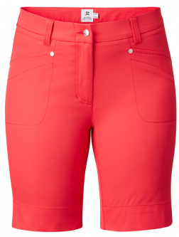 Daily Sports Ladies LYRIC 19" Zip Front Golf Shorts - Mandarine