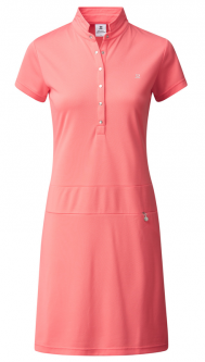 Daily Sports Ladies RIMINI Cap Sleeve Golf Dress - Coral
