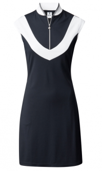 Daily Sports Ladies & Plus Size TORCY Sleeveless Zip Golf Dress - Navy