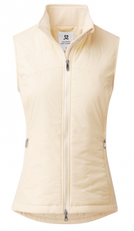 Daily Sports Ladies & Plus Size BRASSIE Sleeveless Full Zip Golf Vests - Macaron