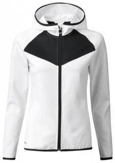 Daily Sports Ladies & Plus Size MILAN Long Sleeve Full Zip Golf Jackets - White
