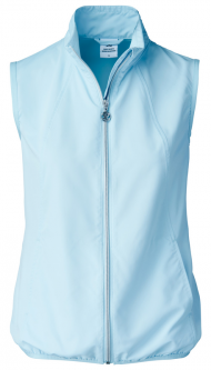 Daily Sports Ladies & Plus Size MIA Sleeveless Full Zip Wind Vests - Assorted Colors