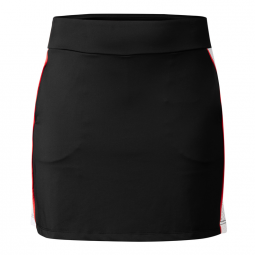 Daily Sports Ladies & Plus Size LUCCA 18" Pull On Golf Skorts - Black