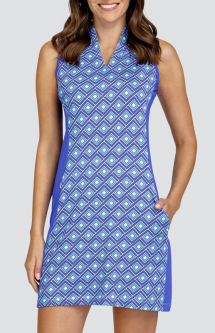 Tail Ladies Rubylou 35" Sleeveless Print Golf Dress - ELECTRIC PARADISE (Mystic Links)
