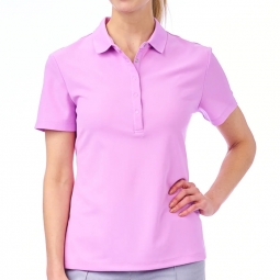 Nivo Ladies Brenna Short Sleeve Mock Neck Golf Shirts - Radiant Lilac