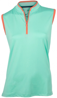 SALE HEAD Ladies Reese Sleeveless Zip Golf Shirts - Assorted Colors