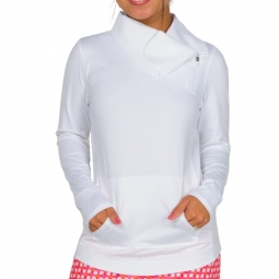 JoFit Ladies & Plus Size Lightweight Jumper Golf Jackets - Essentials (White)