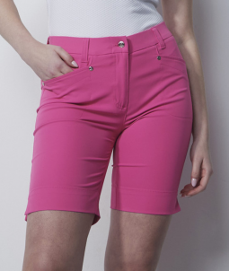 Daily Sports Ladies LYRIC Zip Front Golf Shorts - Tulip Pink