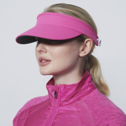 Daily Sports Ladies Marina Solid Golf Sun Visors - Tulip Pink