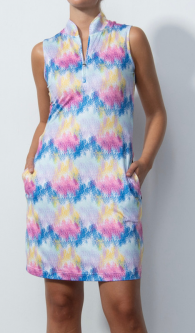 Daily Sports Ladies & Plus Size VISION Print Sleeveless Golf Dress