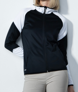 Daily Sports Ladies TURIN Long Sleeve Full Zip Golf Jackets - Black