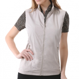 SALE Monterey Club Ladies & Plus Size Lightweight Sparkling Dot Golf Vests - Assorted Colors