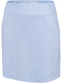 GN Ladies GINGHAM 17" Pull On Print Golf Skorts - ESSENTIALS (Assorted Colors)
