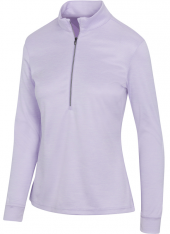 GN Ladies & Plus Size CLUBHOUSE Long Sleeve ½-Zip Mock Golf Sun Shirts - ESSENTIALS (Assorted)
