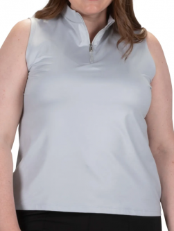 Nancy Lopez Ladies & Plus Size SHINE Sleeveless Golf Shirts - OASIS (Assorted Colors)