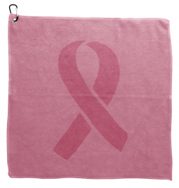 Devant Microfiber Ladies Golf Towels - Pink Ribbon