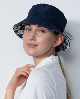 Daily Sports Ladies ABRUZZO Reversible Golf Hats - Navy