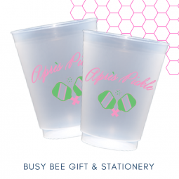 Busy Bee Pickleball Frost Flex Cups - Apres Pickle