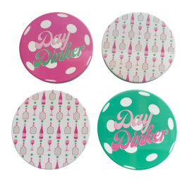 BTR Pickleball Coasters - Day Dinkers