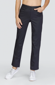 SPECIAL Tail Ladies Classic 31" Inseam Zip Front Golf Pants - ESSENTIALS (Onyx Black)