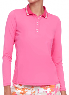 Swing Control Ladies VELOCITY Long Sleeve Golf Polo Shirts - Assorted Colors