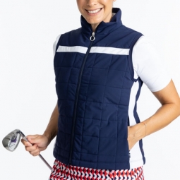 Kinona Ladies Chill Layer Golf Vests - Summer (Navy Blue)