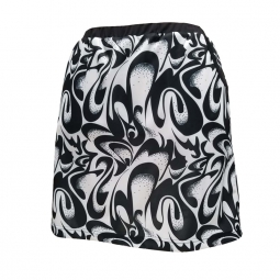 Monterey Club Ladies & Plus Size Abstract Print Pull On Golf Skorts - Assorted Colors