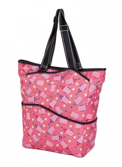 Sydney Love Ladies Serve It Up  Large Tennis Tote Bag - Pink