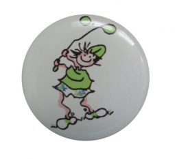 BOG Ball Marker & Shiny Nickel Visor Clips - Swinging Golf Gals (Assorted Colors)