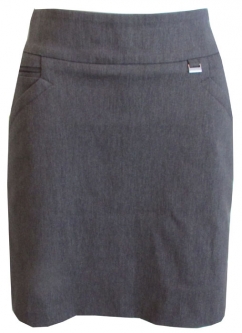 SPECIAL EP New York (EPNY) Women's Plus Size 19" Pull On Golf Skorts - ESSENTIALS (Mineral Grey)
