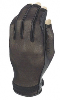 Evertan Ladies Three Quarter Golf Gloves - Black Pearl (LH Only)