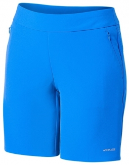 SPECIAL Annika Ladies Competitor Pull On Golf Shorts - SHINE (Sport Blue & White)