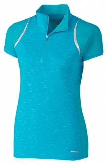 SALE Annika Ladies & Plus Size Short Sleeve Elite Contour Mock Golf Shirts - SHINE (Assorted)