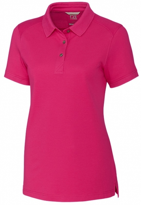 Cutter  Buck - Ladies Collared Golf Polo Shirt (Assorted Colors)