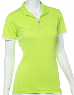 SALE EP New York Ladies Short Sleeve Golf Shirts - Treasure Island (Sprite Multi)