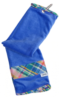 Glove It Ladies Golf Towels - Plaid Sorbet