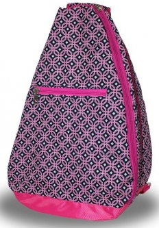 SALE NTB Ladies Tennis Backpack - Mila (Knot-Navy & Pink)