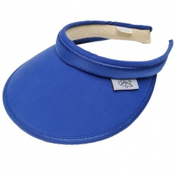 Glove It Ladies Solid Golf Visors (Comfort Clip) - Solid Blue